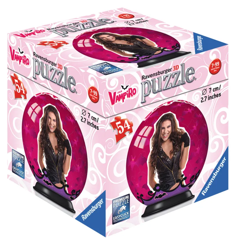 Puzzle 3D - Chica Vampiro