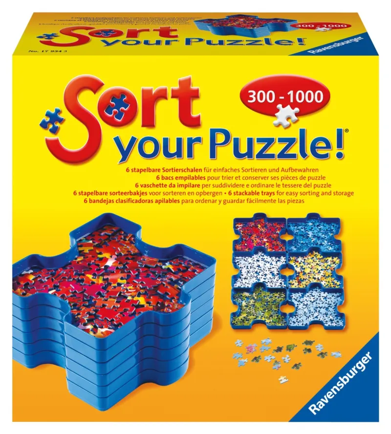 6 boîtes de tri : Sort Your Puzzle