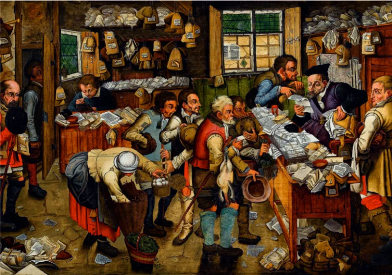 Brueghel le Jeune - The Marriage Procession