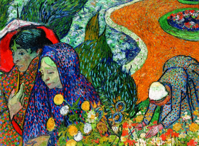 Van Gogh Vincent : Memory of the Garden at Etten