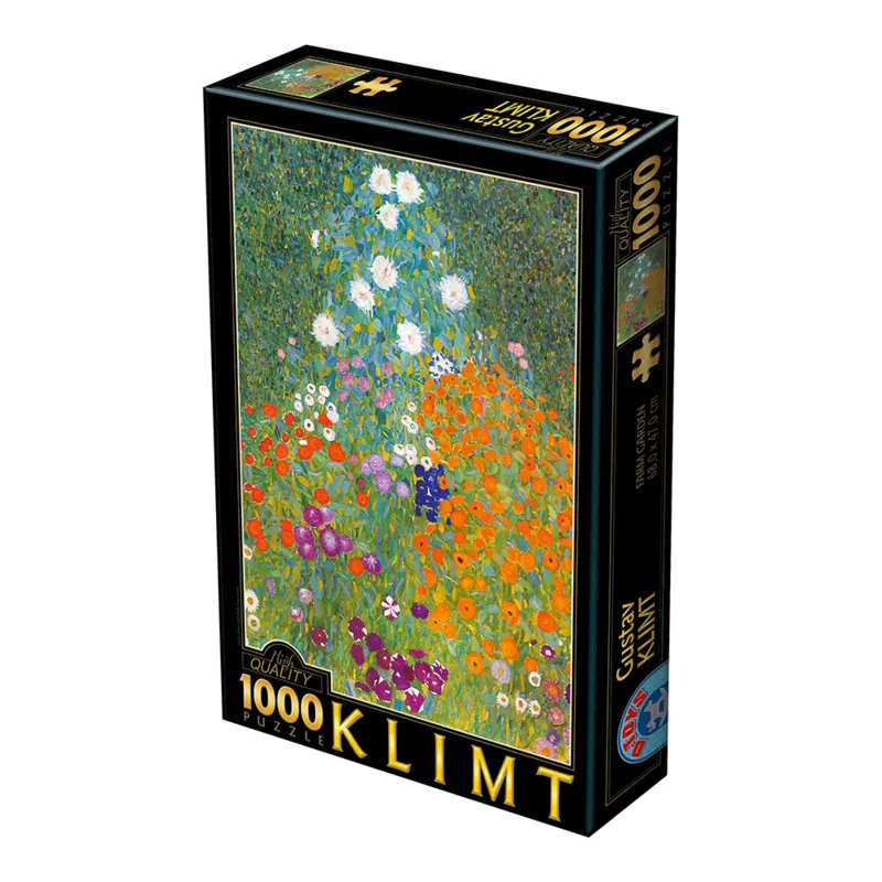 Gustav Klimt : Jardin Fleuri