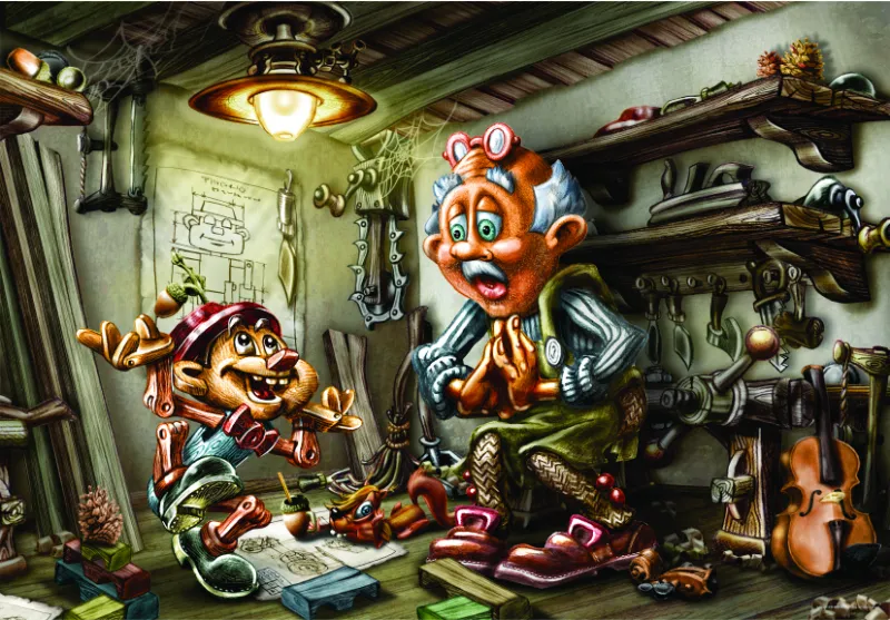 Biro Donat: Pinnochio