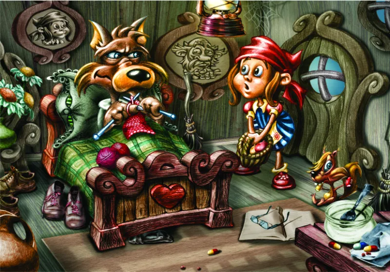 Biro Donat: Le Petit Chaperon Rouge