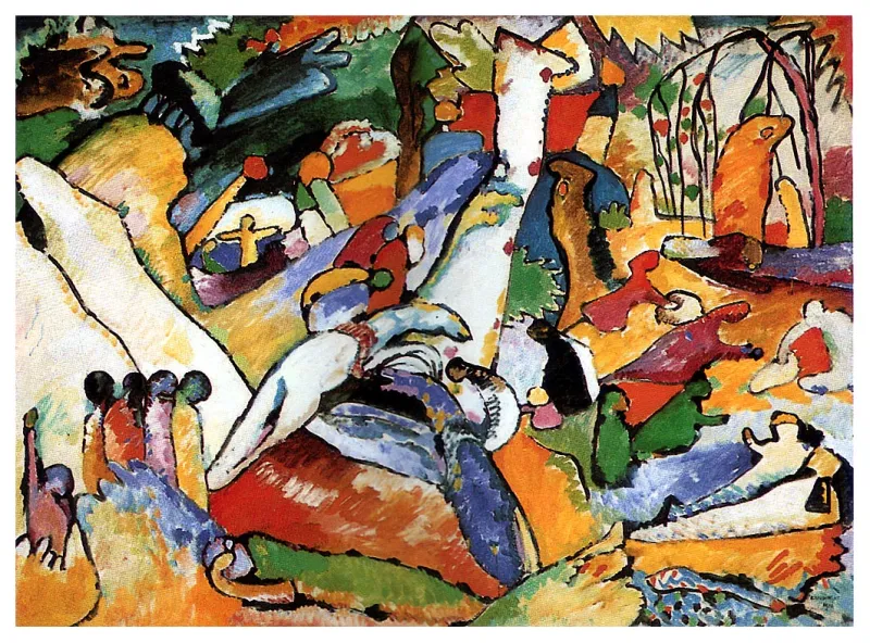 Kandinsky Vassily : Composition II