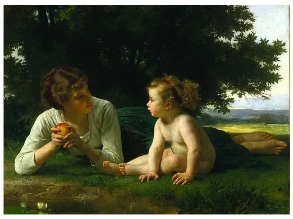 Bouguereau William : La Tentation