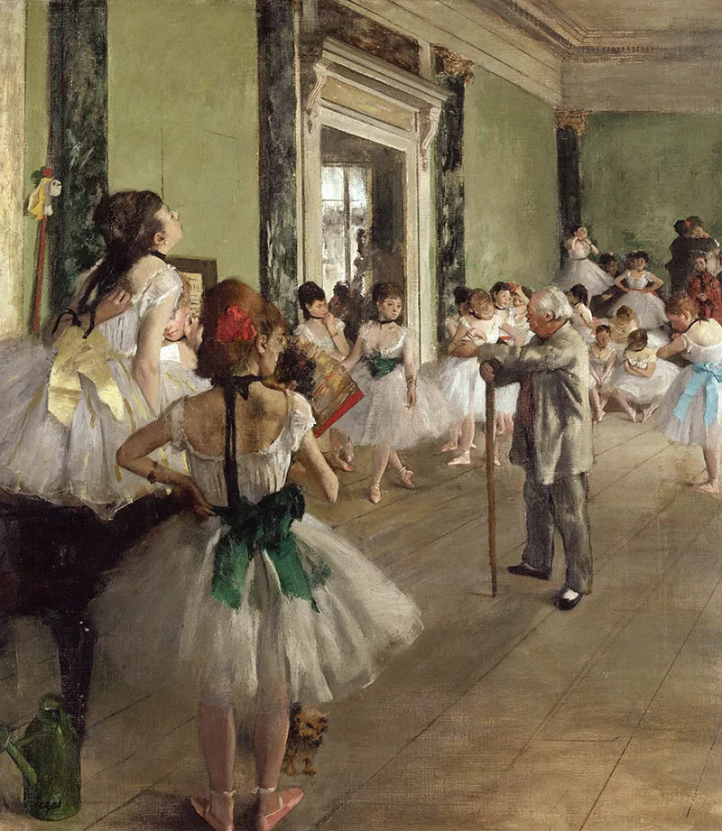 Degas Edgar : La Classe de Danse