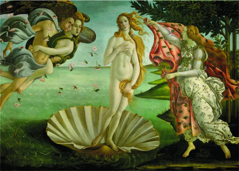 Sandro Botticelli - La Naissance de Venus