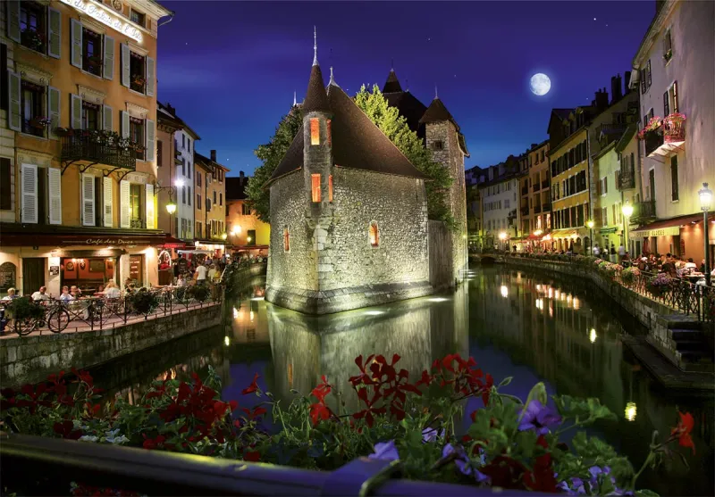Paysages nocturnes - France : Annecy