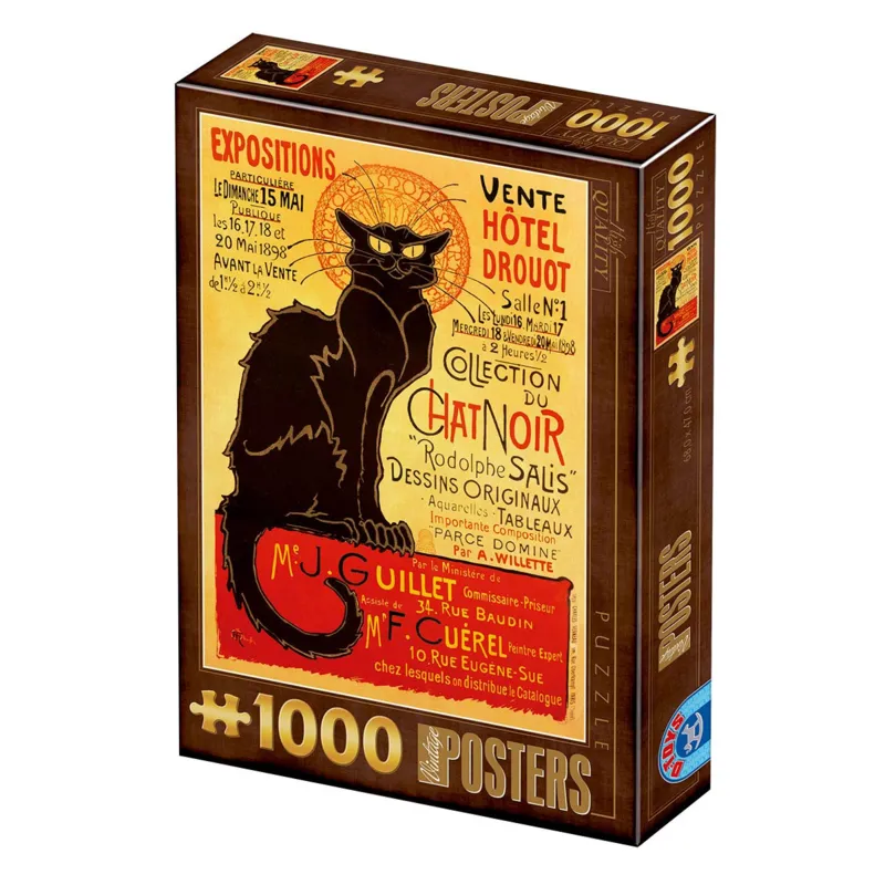 Poster vintage - Collection du Chat Noir