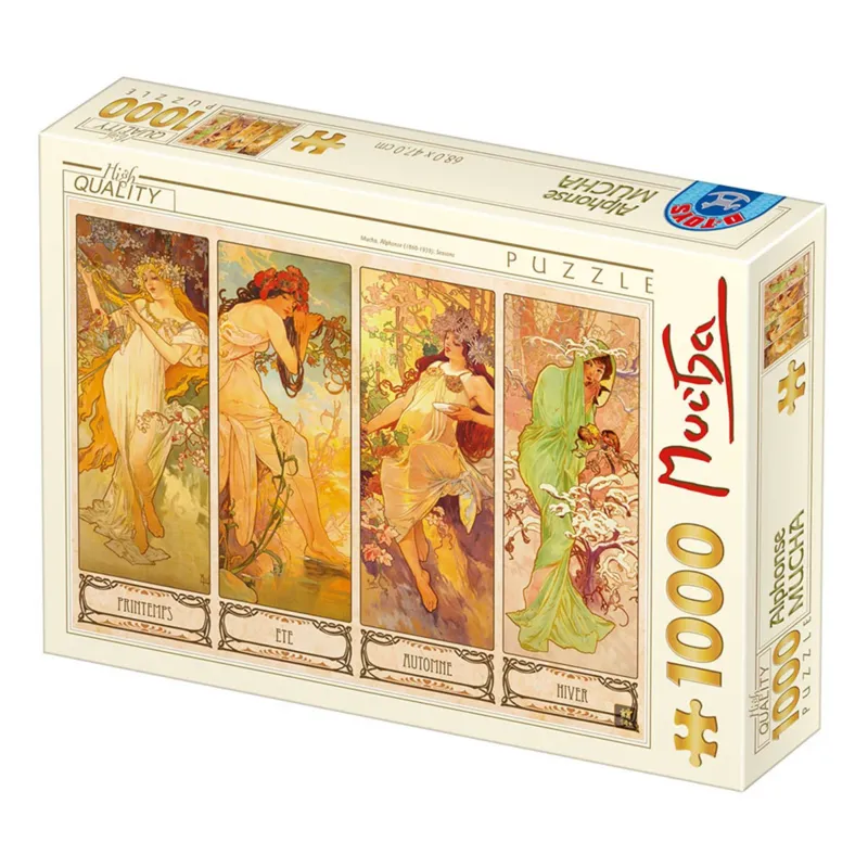 Mucha Alphonse - Les 4 Saisons