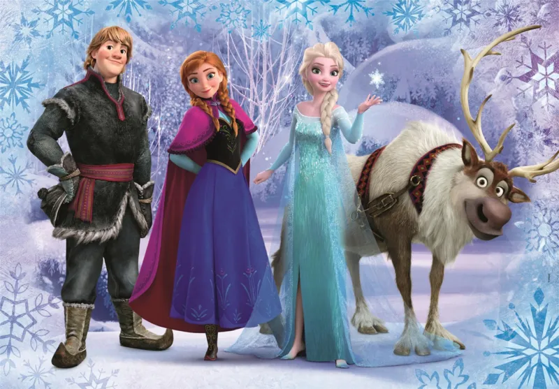 2 Puzzles - La Reine des Neiges 2