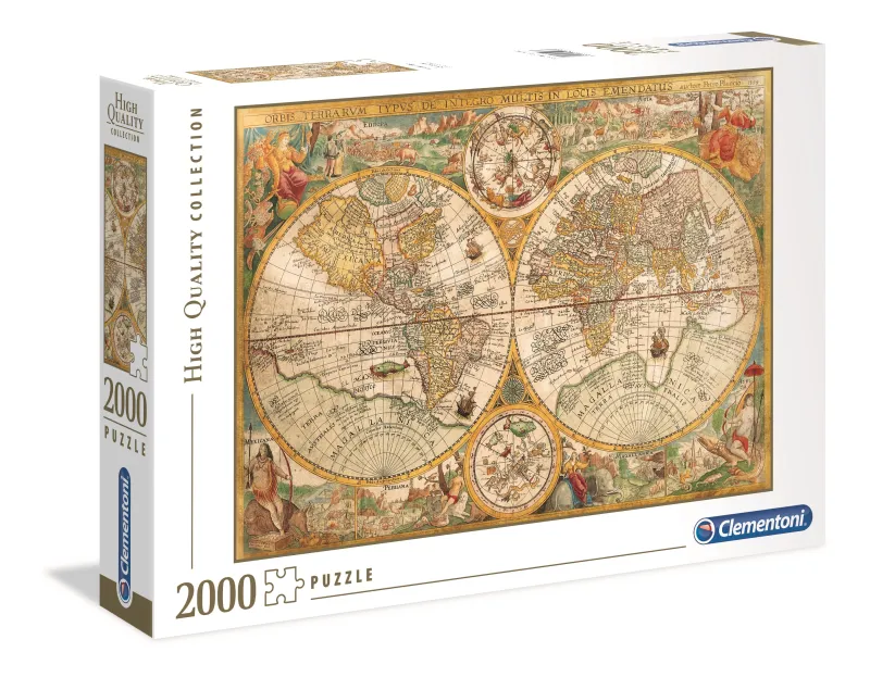 Vieille Carte du Monde