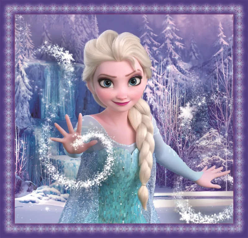3 Puzzles - La Reine Des Neiges