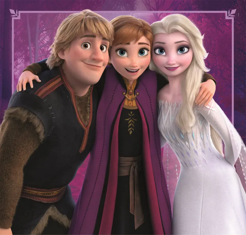 3 Puzzles - La Reine Des Neiges