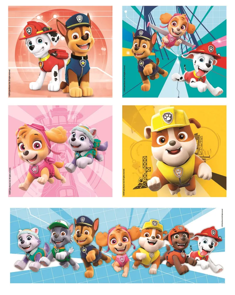 Puzzle 10 En 1 - Pat' Patrouille