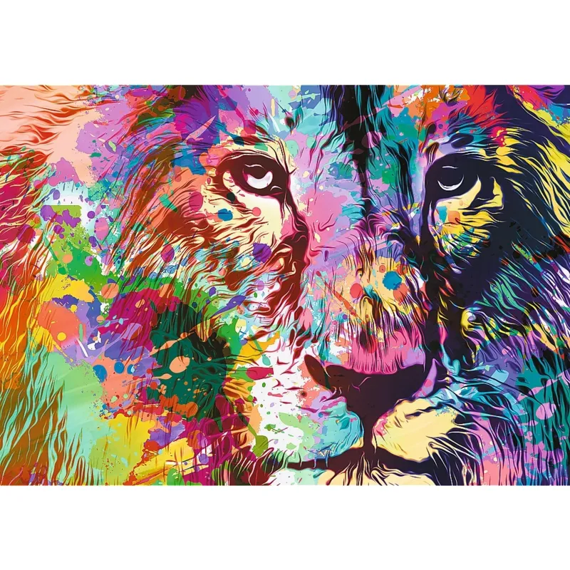 Lion Coloré
