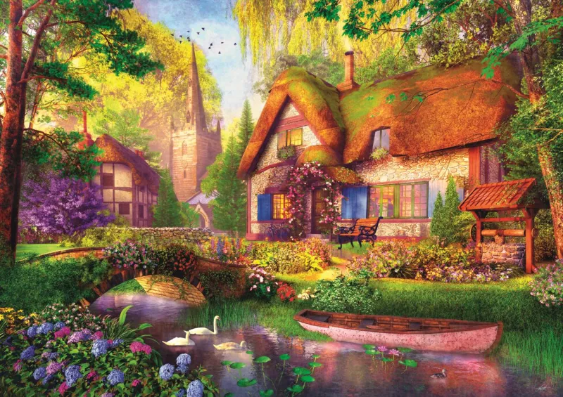 L'Heure Du Thé : The Woodland Cottage