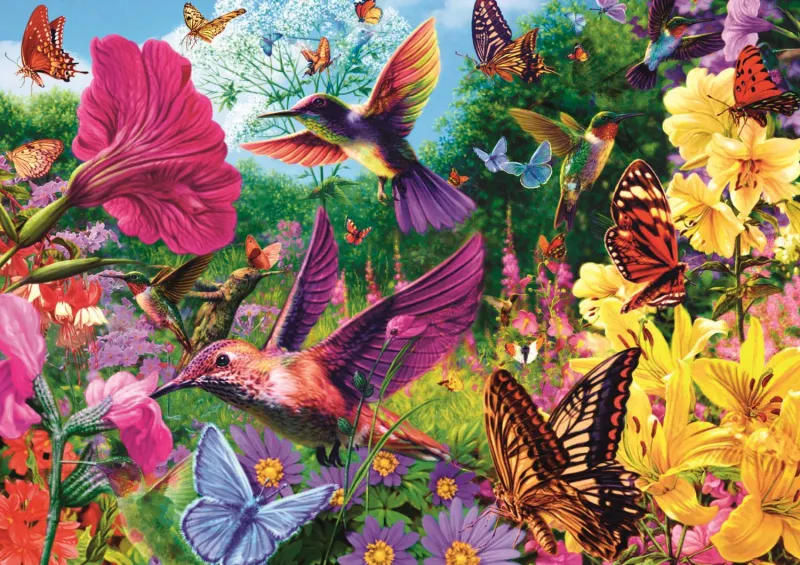 L'Heure Du Thé : Jardin Des Colibris