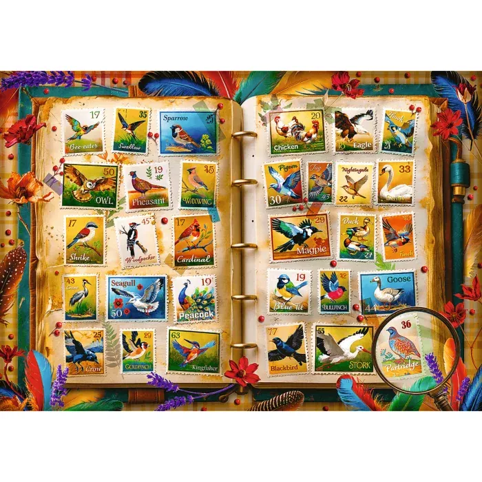 Collection de Timbres - Atlas des Oiseaux