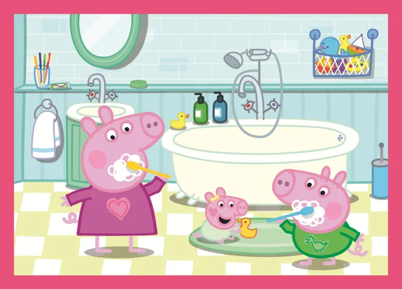 4 Puzzles - Peppa Aime Les Aventures