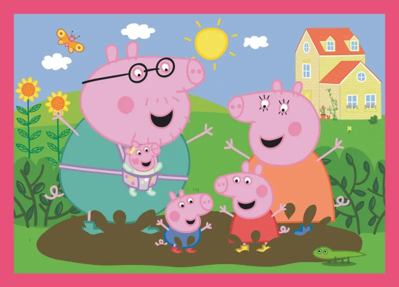 4 Puzzles - Peppa Aime Les Aventures