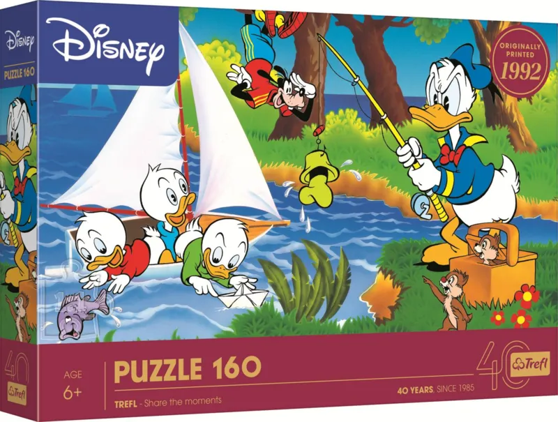40e Anniversaire Trefl - Aventure Au Bord Du Lac - Disney Standard Characters