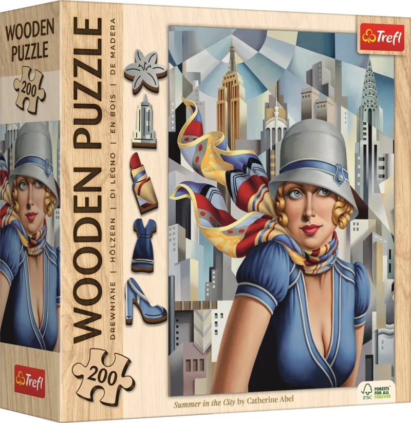 Puzzle en Bois - Catherine Abel