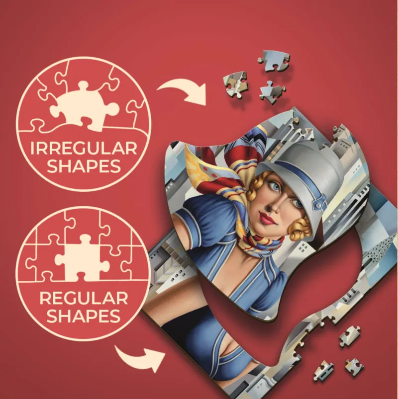 Puzzle en Bois - Catherine Abel