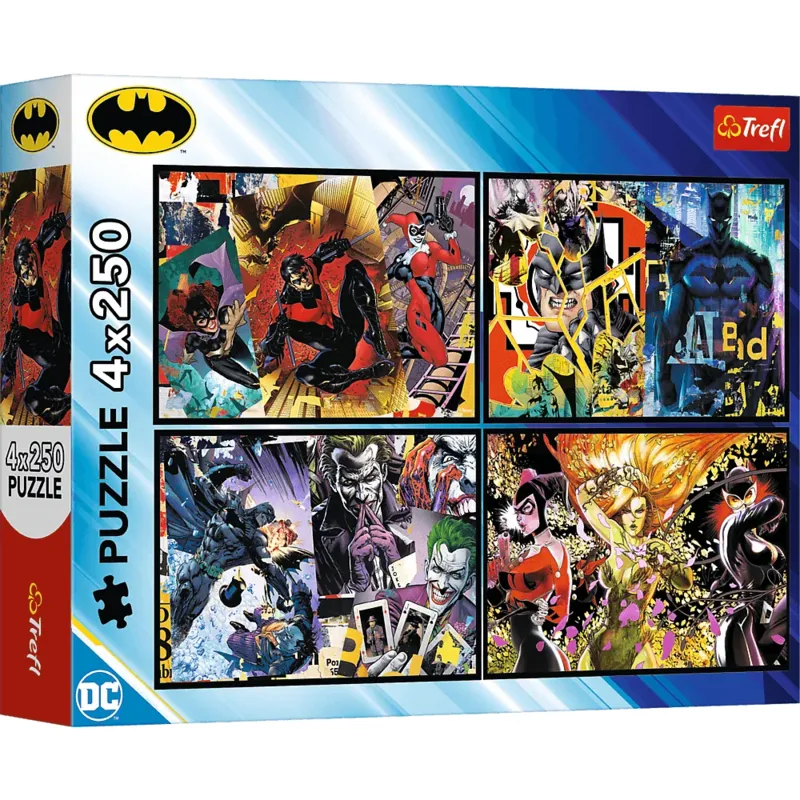 4 Puzzles - Batman in action