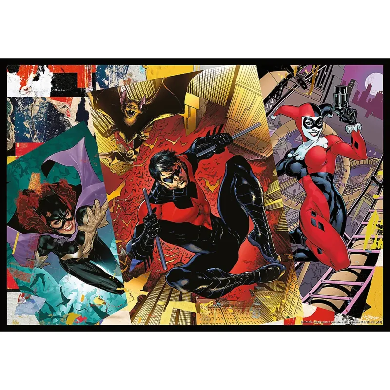 4 Puzzles - Batman in action