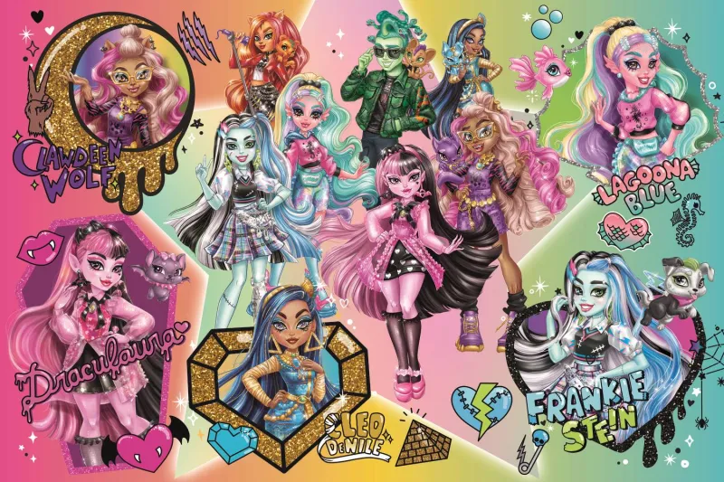 Pièces XXL - Des Zombies au Sommet ! - Mattel. Monster High