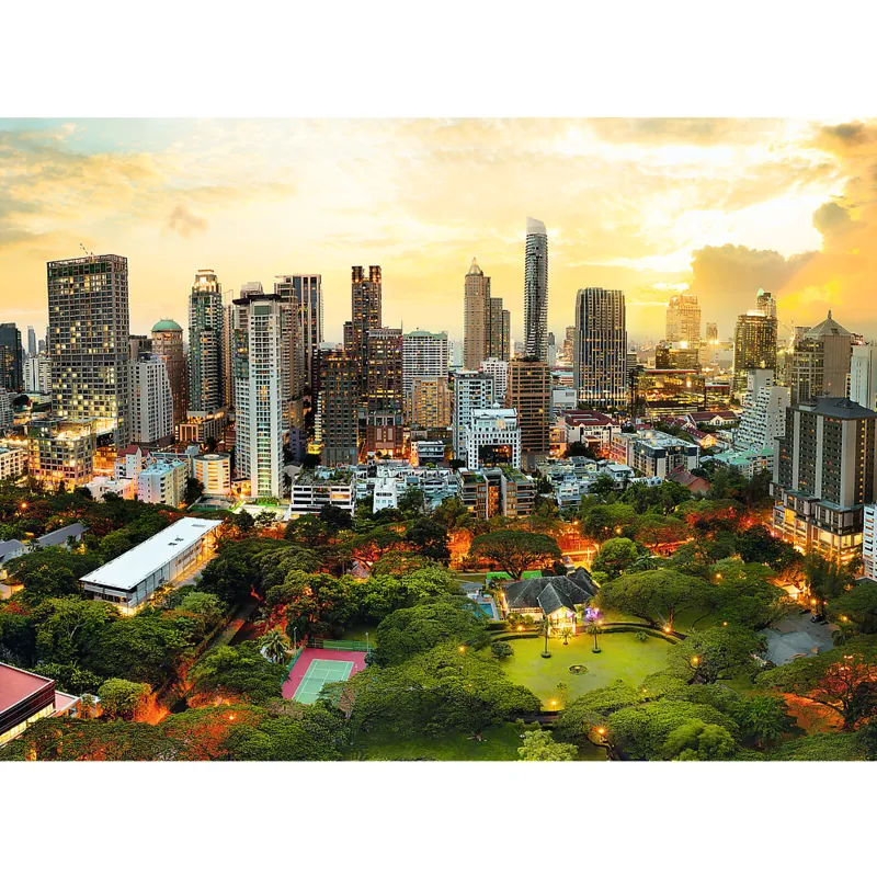 Coucher de Soleil à Bangkok