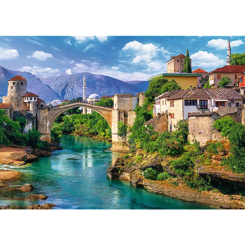 Vieux Pont à Mostar, Bosnie Herzégovine