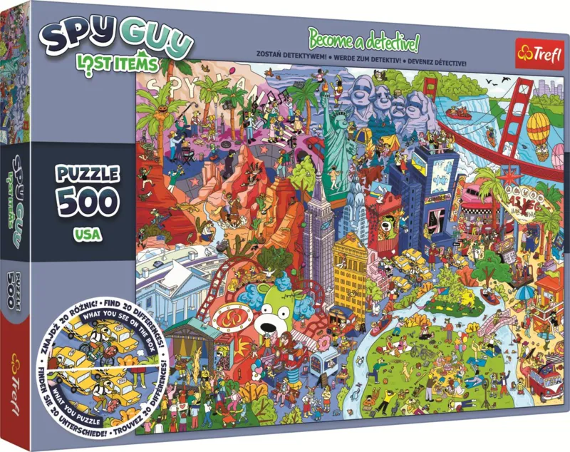 Spy Guy Lost Items : États-Unis - Kazstudio Sa Rodzina Treflikow