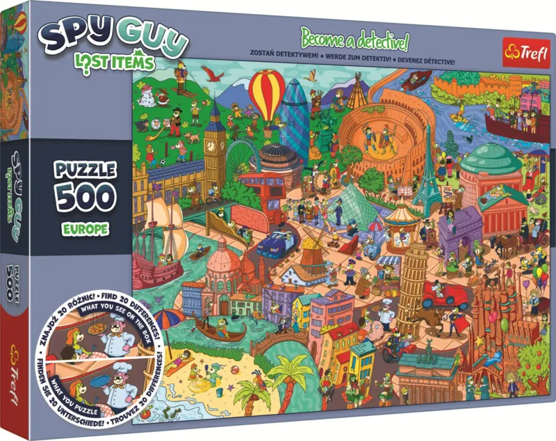 Spy Guy Lost Items : Europe - Kazstudio Sa Rodzina Treflikow