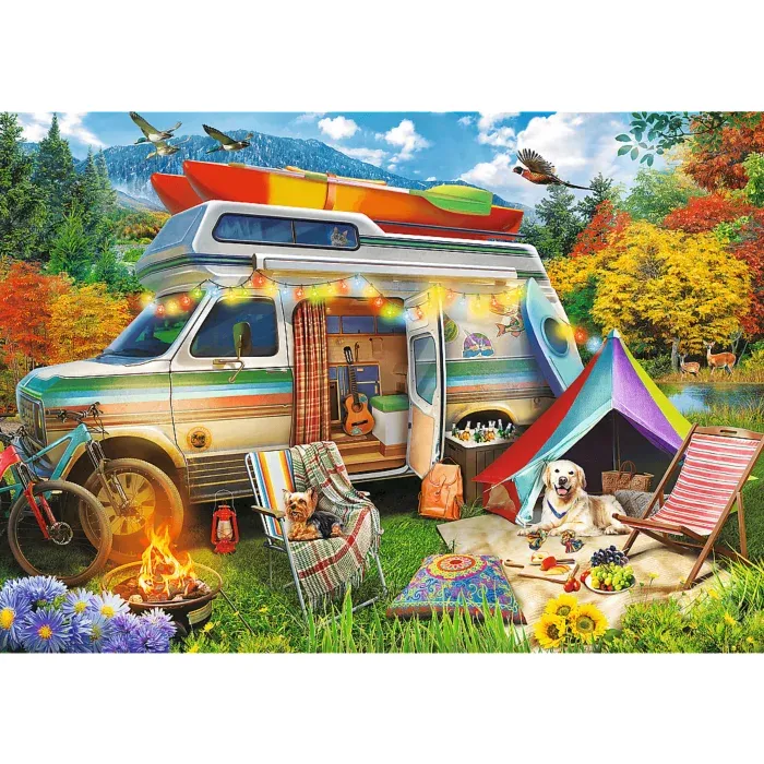 Championnat d'Europe de Puzzle - Tea Time : Camping-Car