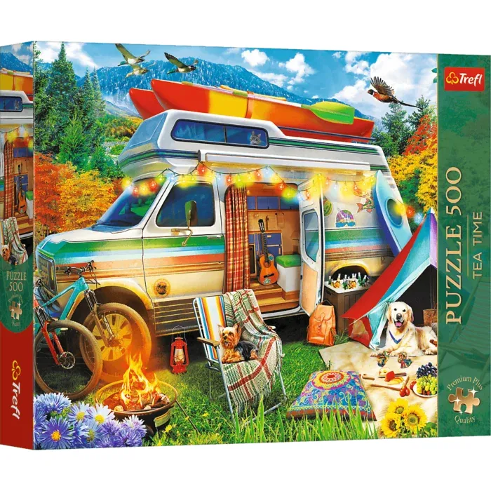 Championnat d'Europe de Puzzle - Tea Time : Camping-Car