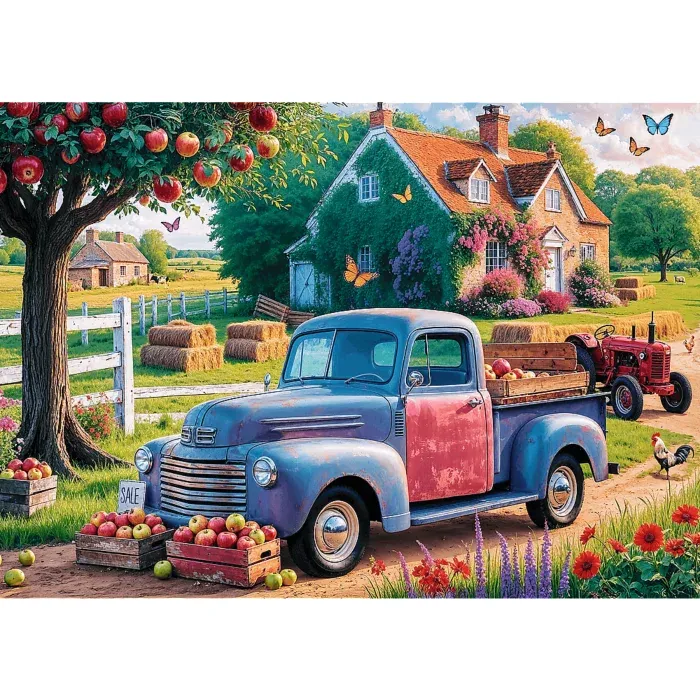Championnat d'Europe de Puzzle - Tea Time : Farm Truck