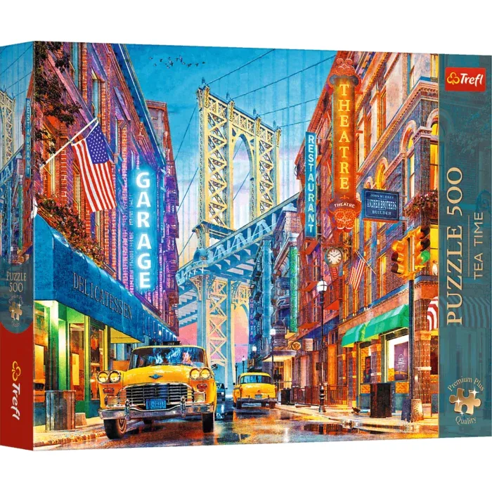 Championnat d'Europe de Puzzle - Tea Time : Vue Du Pont de Manhattan