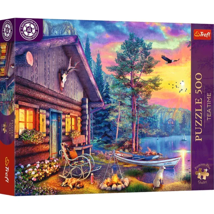 Tea Time - Cabane Au Coucher de Soleil du Soir