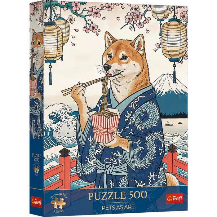 Pets as Art - La Méditation des Nouilles du Shiba