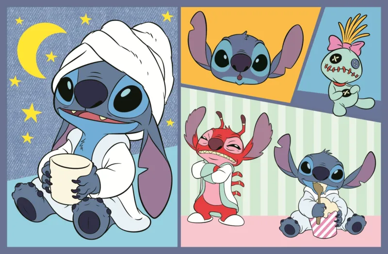 2 Puzzles - Il n'Y A pas d'Ennui avec Stitch