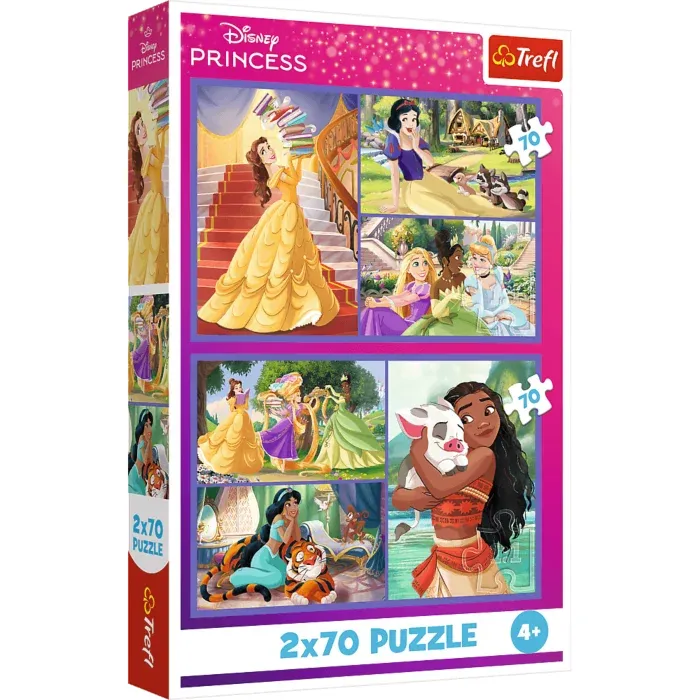 2 Puzzles - Jours de Contes de Fées - Disney Princess