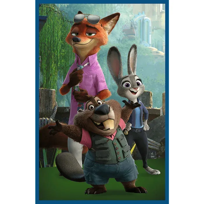 3 Puzzles - Enquête Sur Les Animaux de Compagnie - Disney Zootopia 2