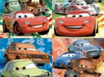 4 Puzzles Progressifs - Cars 2