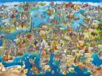 Carte Folle de L'Europe