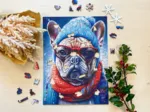 Puzzle en Bois - Gustav Bouledogue Grincheux