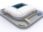 Puzzle 3D - Stadion Lech Poznan