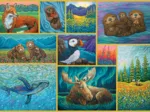 Pièces XXL - Animaux de l'Alaska - Random Cut