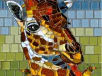 Stained Glass Giraffe